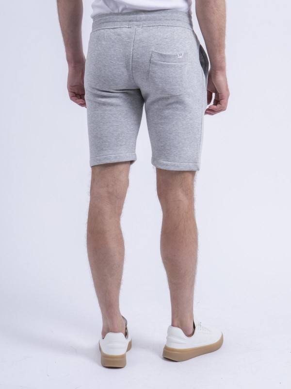 Bermuda molleton BIDMIN - Gris