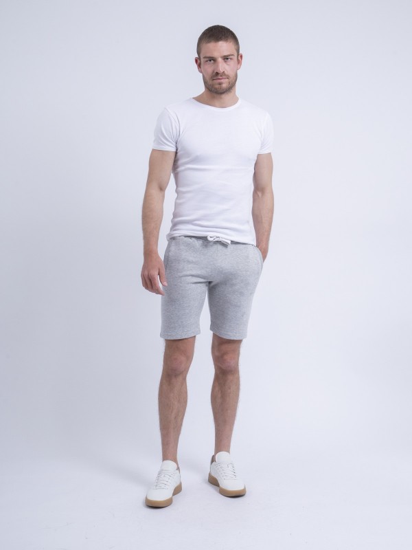 Bermuda molleton BIDMIN - Gris