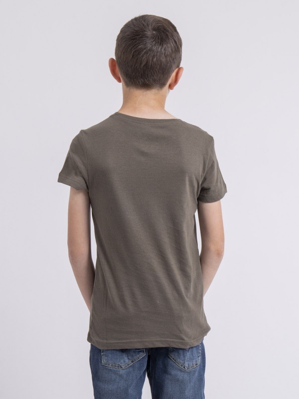 T-shirt col rond NIROULIO-J...