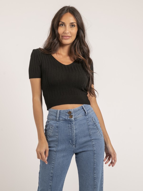 Top court FLOYDE - Noir