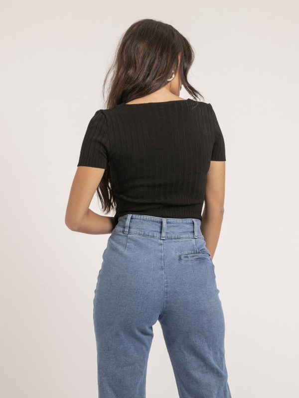 Top court FLOYDE - Noir