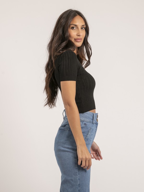 Top court FLOYDE - Noir