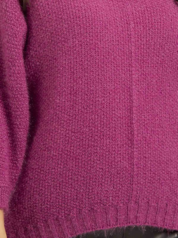 Pull col V KAFIA - Vert foret