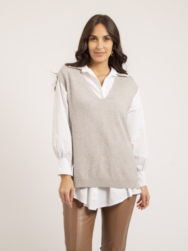 Pull sans manches KATALIA -...