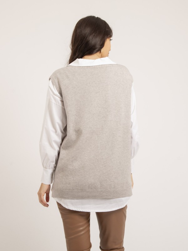 Pull sans manches KATALIA -...