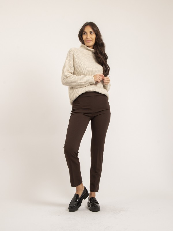 Pull col montant KIANTY - Ecru