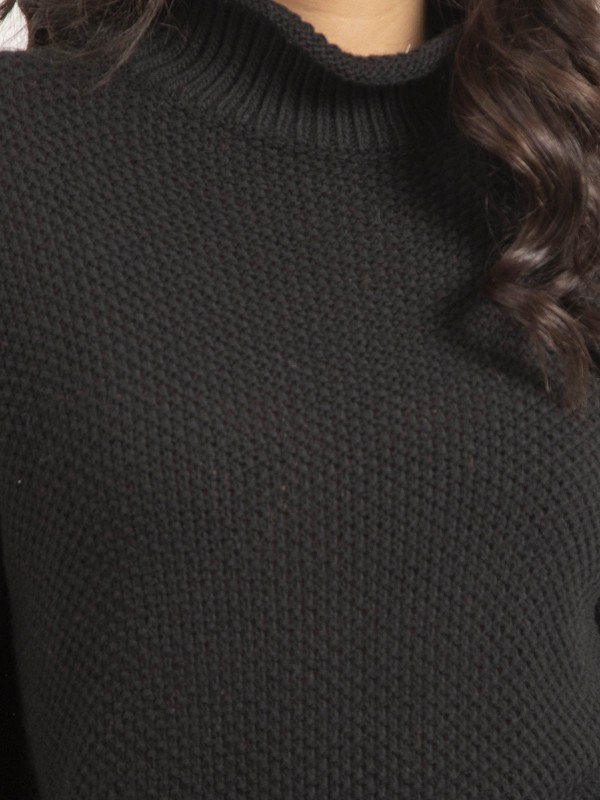 Pull col montant KIANTY - Noir