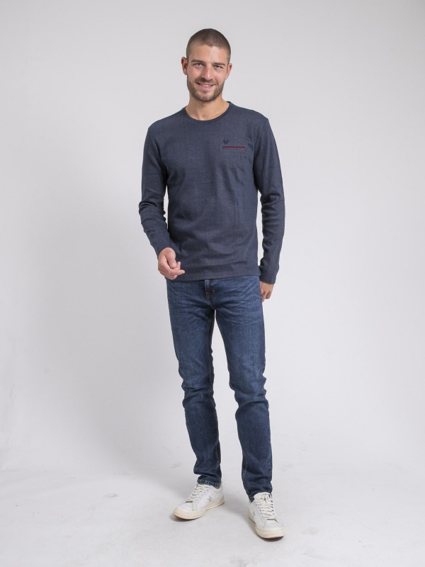 T-shirt manches longues col...