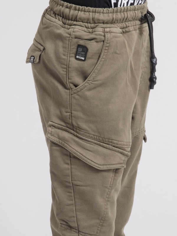 Pantalon Droit Formel Garçon - Avec Ou Sans Zip - Pour Costume, Spectacle, Fête - Tissu Polyester Doux - Taille élastique