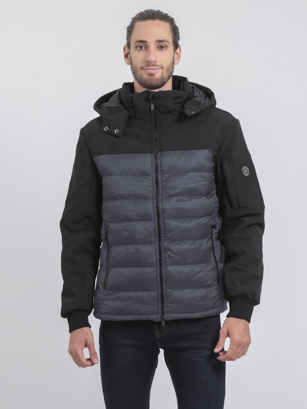 Doudoune capuche amovible...