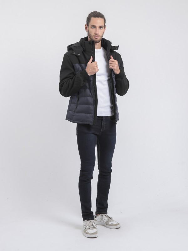 Doudoune capuche amovible...