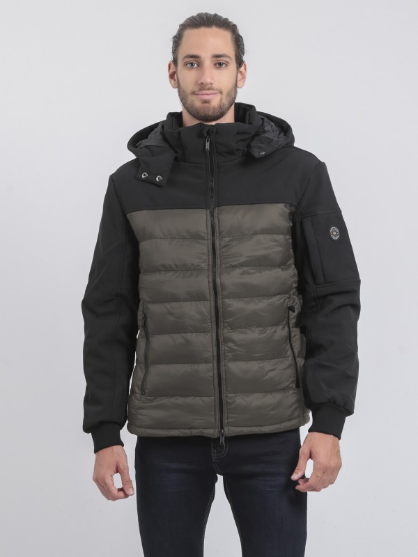 Doudoune capuche amovible...