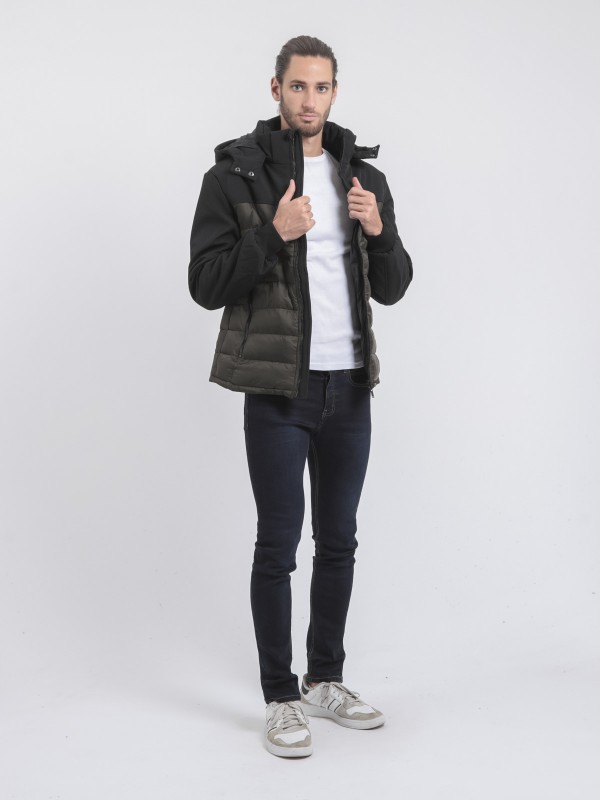 Doudoune capuche amovible...