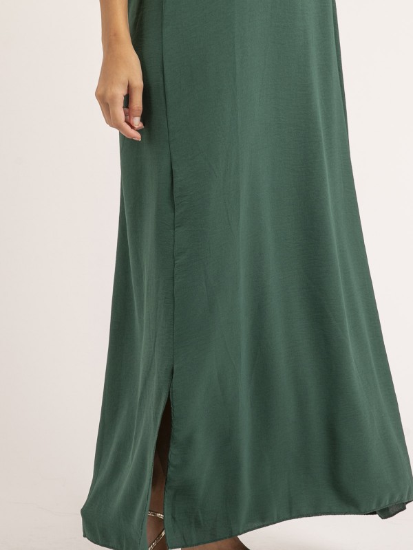 Robe longue à bretelles...