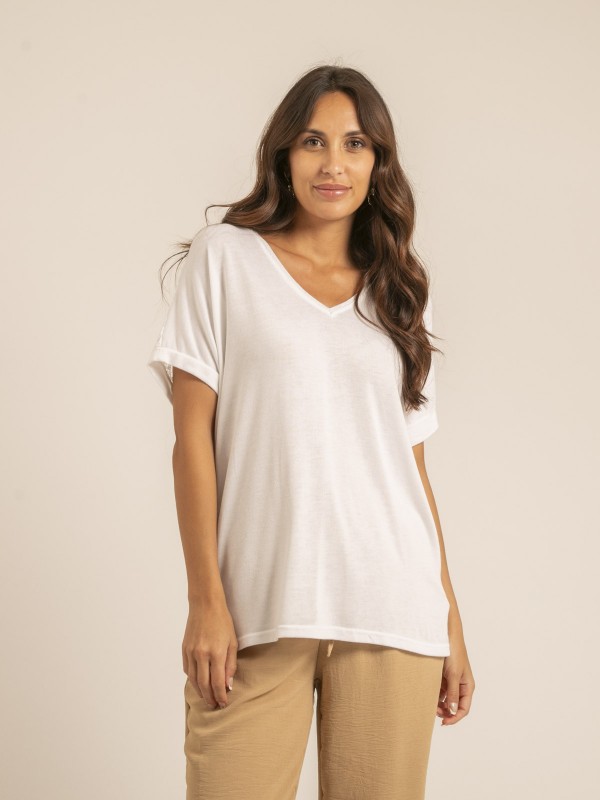 T-shirt dentelle FERASSIA