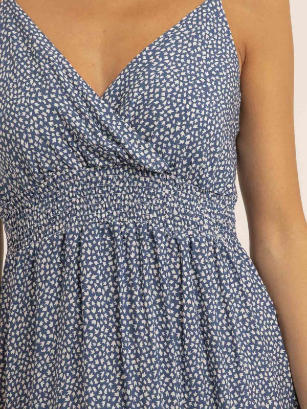 Robe longue motifs IBALMIE...