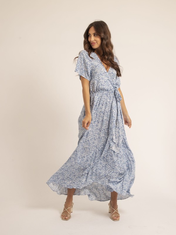 Robe longue motifs IGAELLE