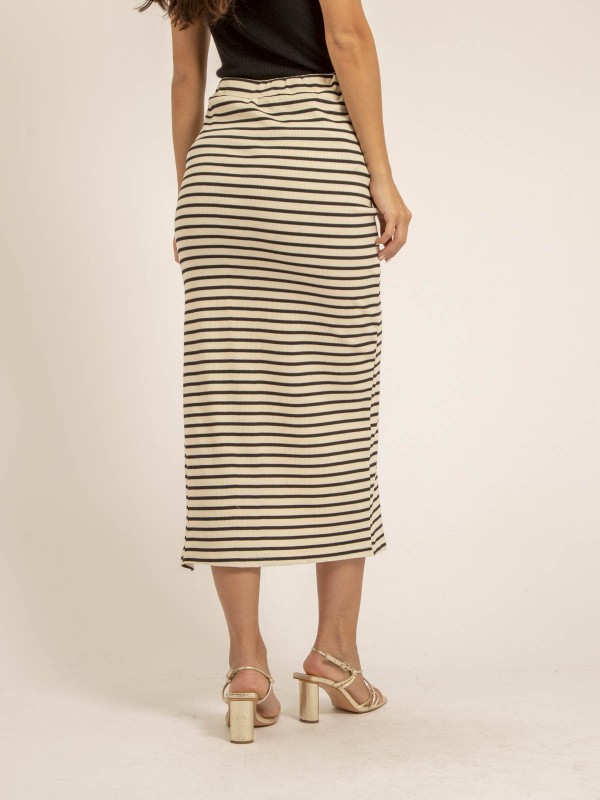 Jupe longue rayée XERYNA