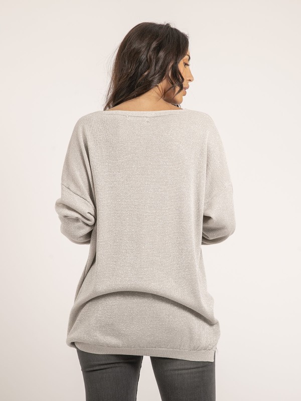 Pull fin paillettes KANGO