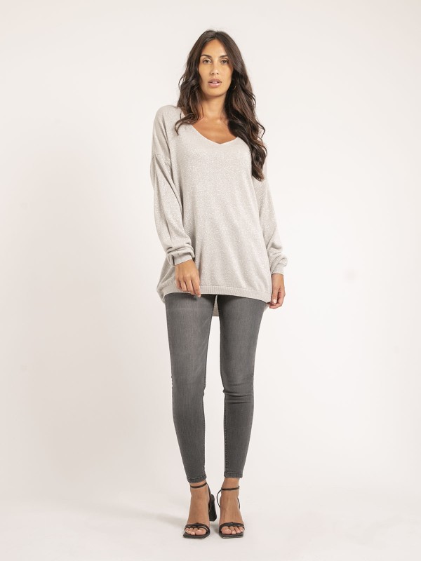 Pull fin paillettes KANGO