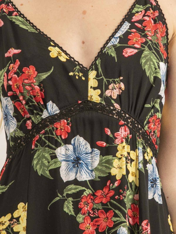 Robe longue motifs ITALIKA...