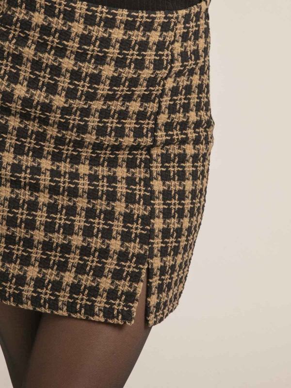 Jupe courte motifs XORINA