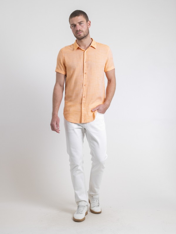 Chemise manches courtes...