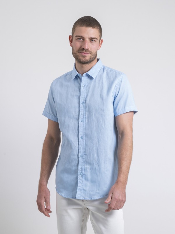 Chemise manches courtes...