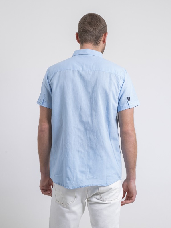 Chemise manches courtes...