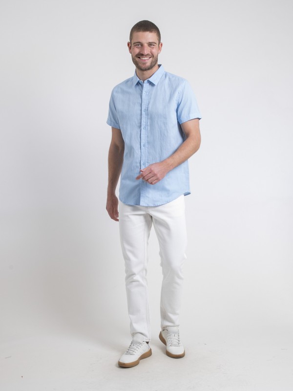 Chemise manches courtes...