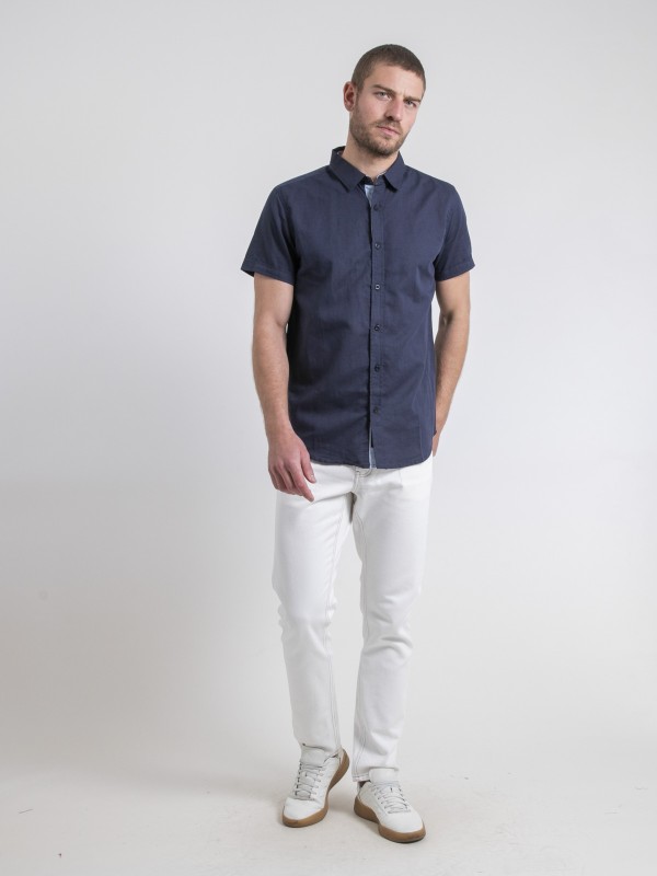 Chemise manches courtes...