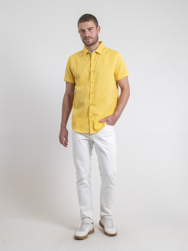 Chemise manches courtes...