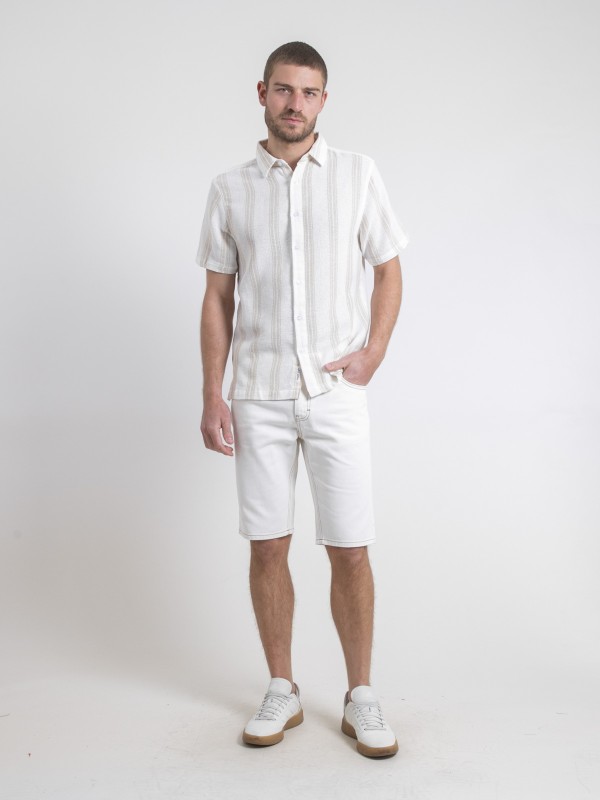 Chemise manches courtes...