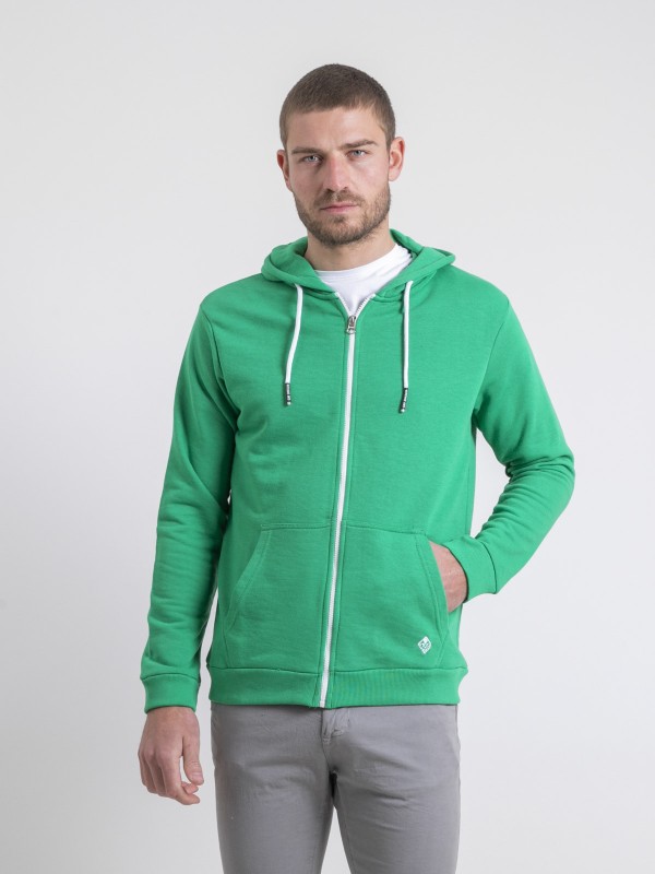 Sweat zippé capuche WAMSAP...