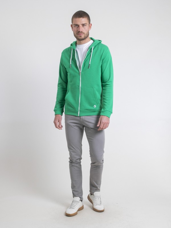 Sweat zippé capuche WAMSAP...