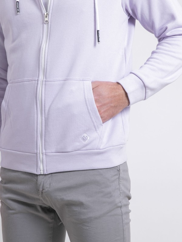 Sweat zippé capuche WAMSAP...