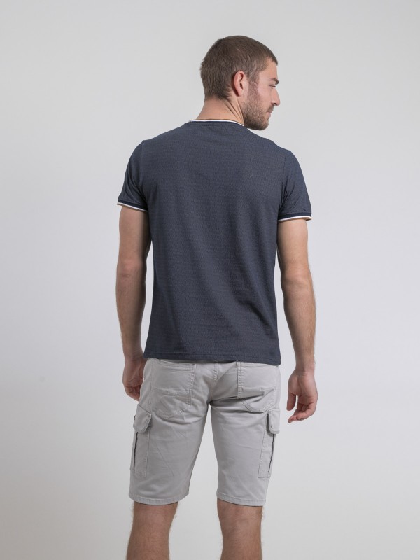 T-shirt col rond NATEODOR