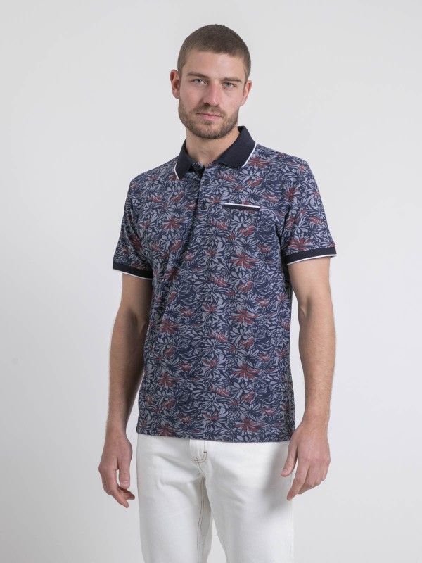 Polo manches courtes pur...