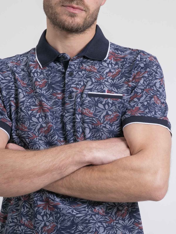 Polo manches courtes pur...