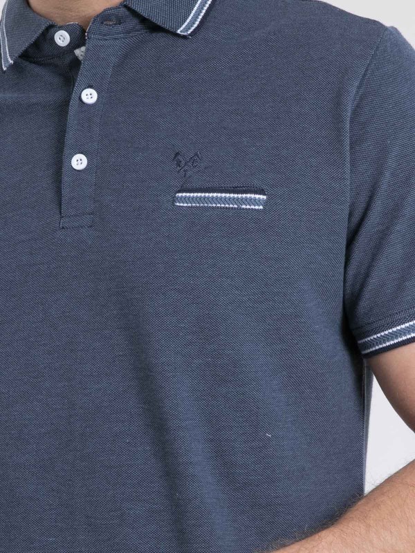 Polo manches courtes pur...