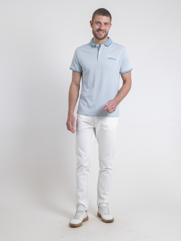 Polo manches courtes...