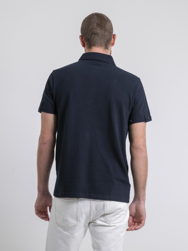 Polo manches courtes pur...