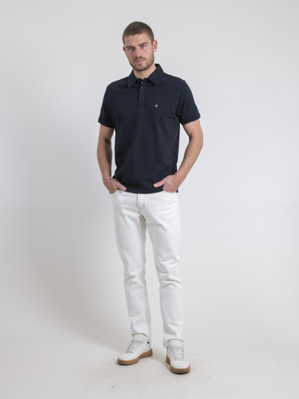 Polo manches courtes pur...