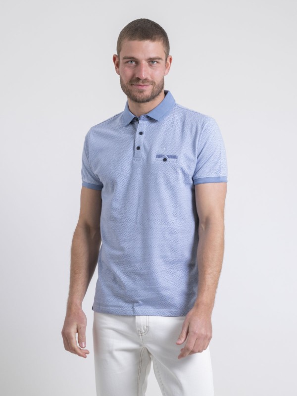Polo manches courtes pur...