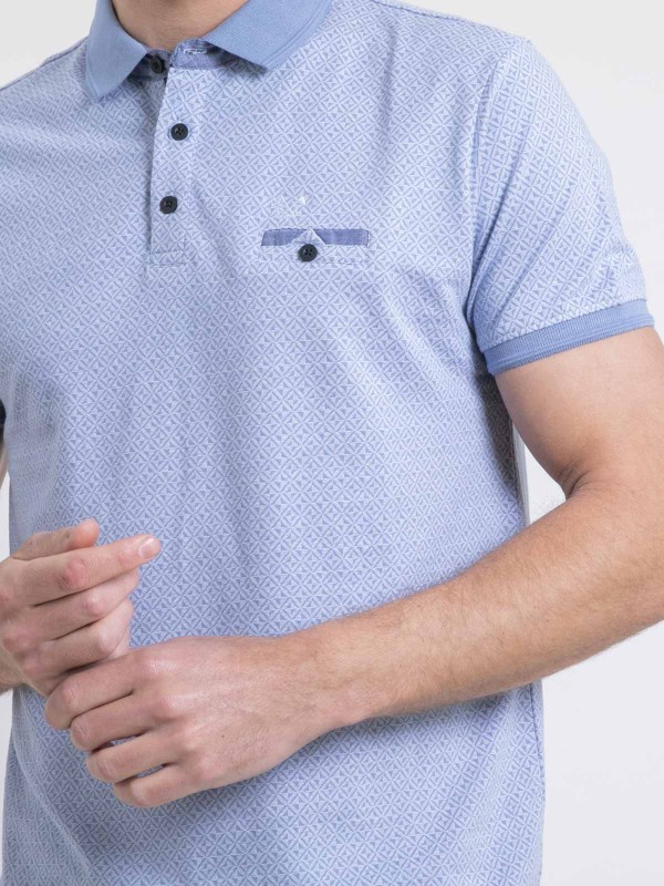 Polo manches courtes pur...