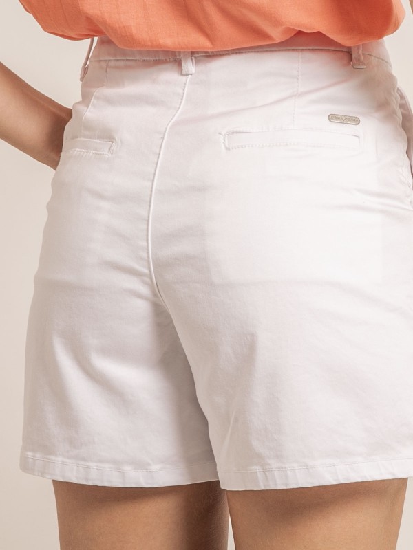 Short chino XIMENA - Blanc