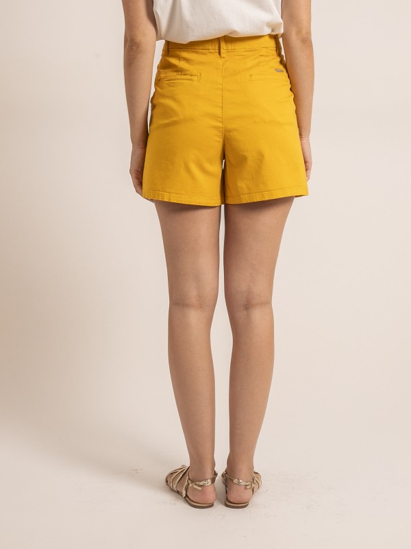 Short chino XIMENA - Jaune...