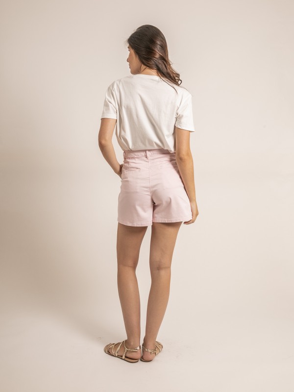 Short chino XIMENA - Rose