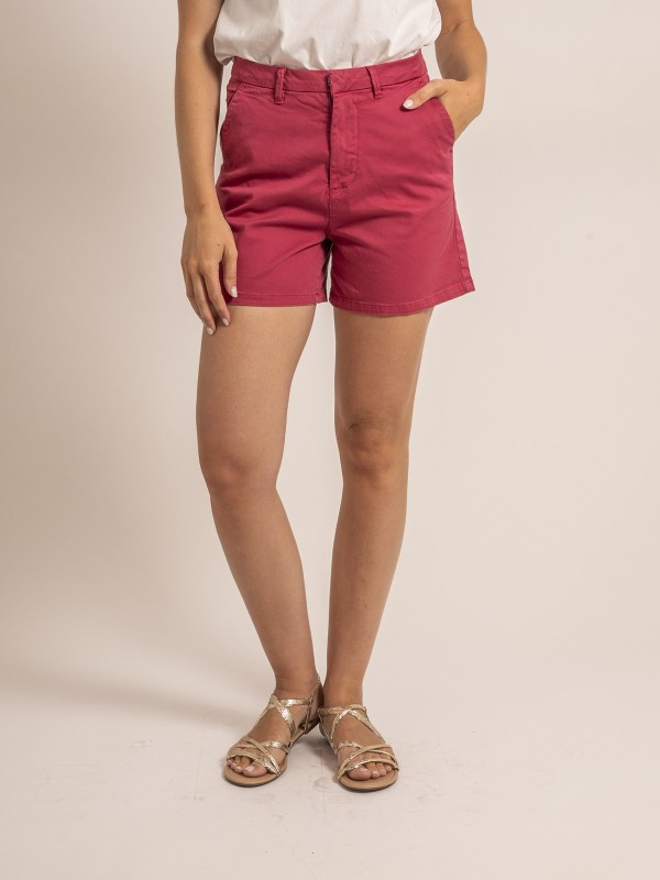 Short chino XIMENA - Rouge...