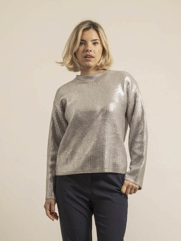 Pull aspect métalisé KETURA